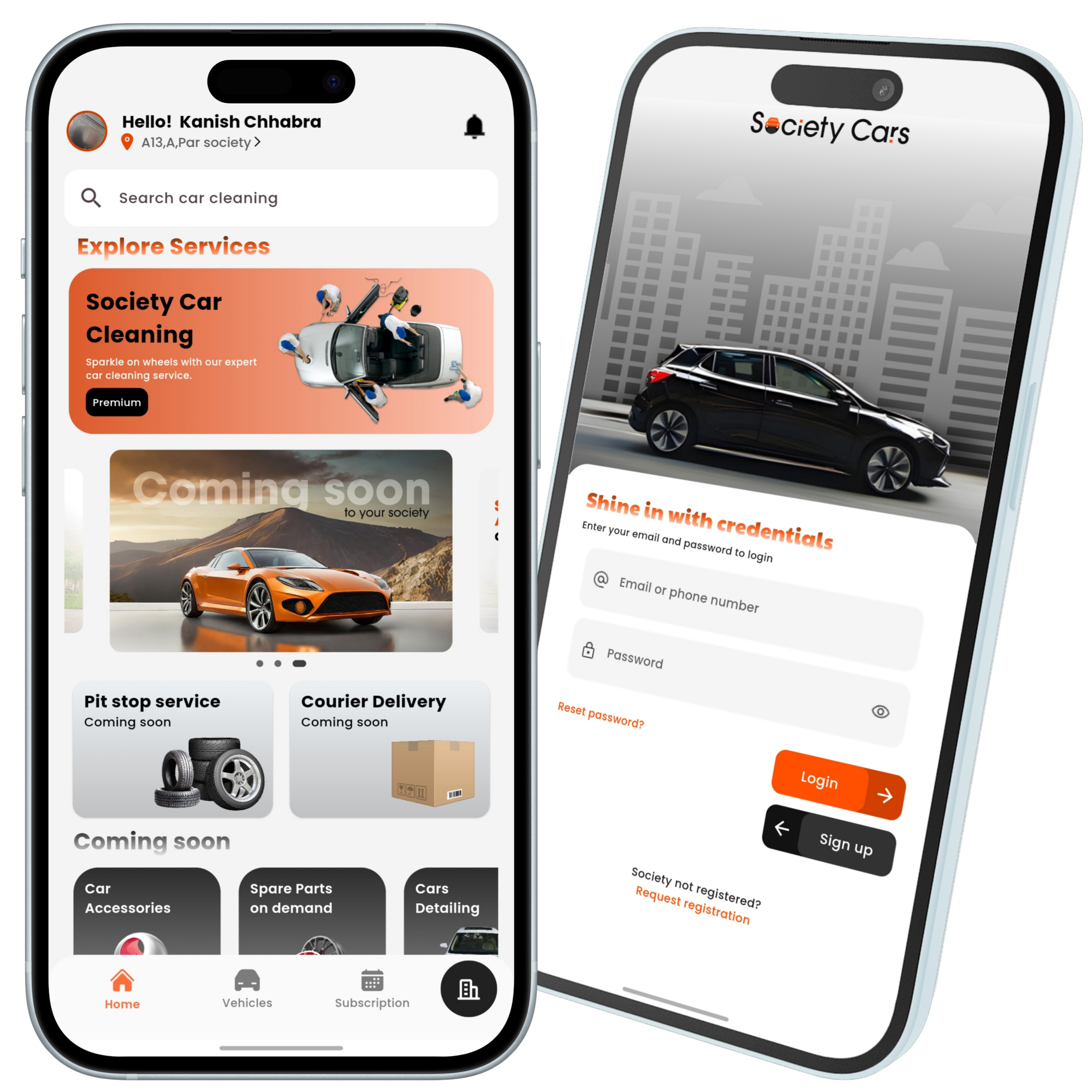 Society Cars Banner